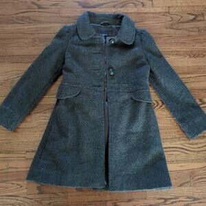 Gap Kids Girls Sequin dark grey Coat Jacket  size Large GUC